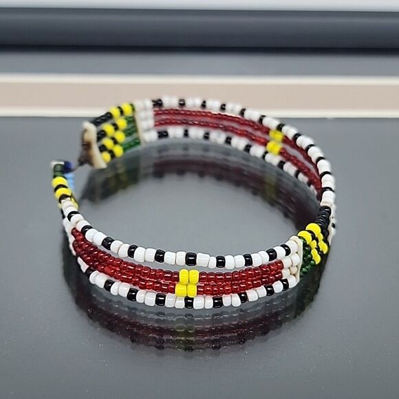 Hand Made native american jewelry bracelet - Picture 2 of 4